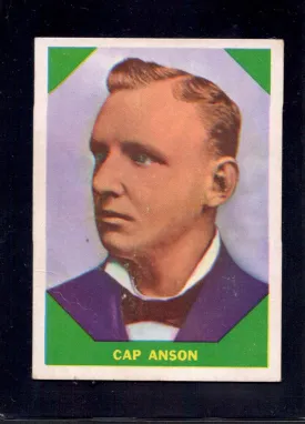 1960 Cap Anson Fleer Baseball Greats #44 Baseball Card