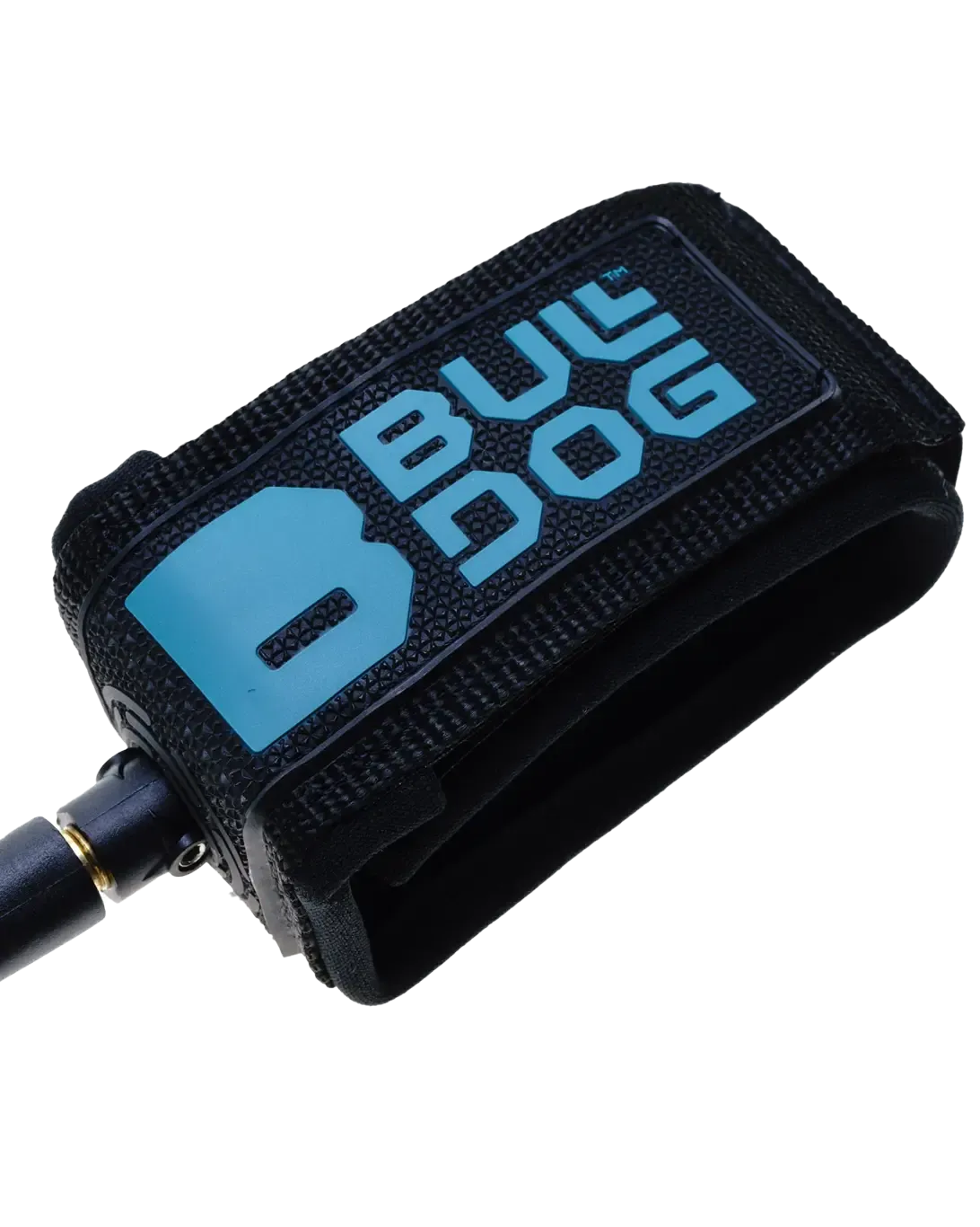 6'0" Surfboard Ankle Leash in Black & Petrol Blue