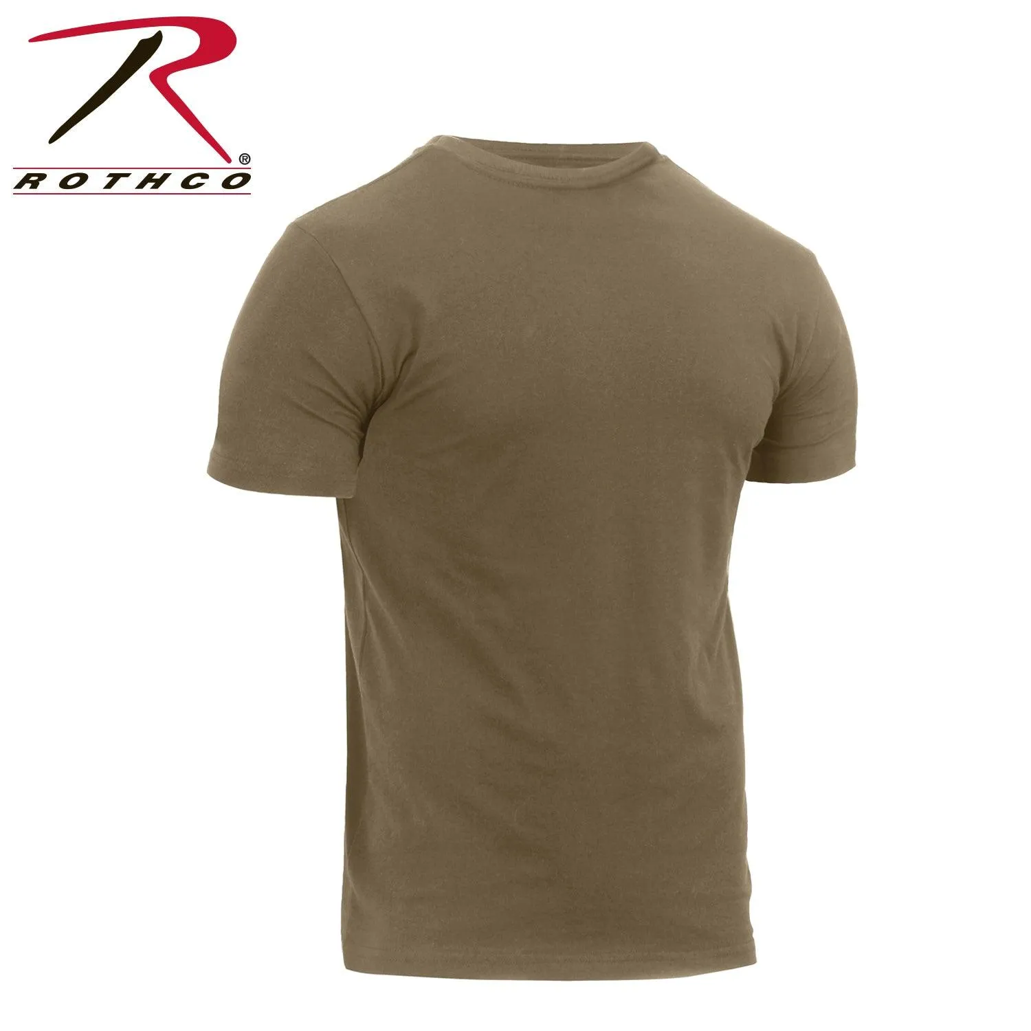 Athletic Fit Solid Color T-Shirt