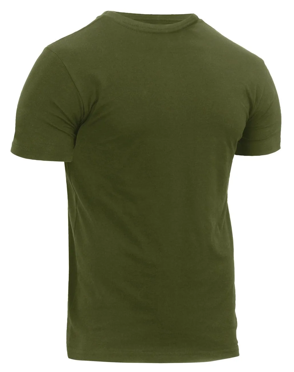 Athletic Fit Solid Color T-Shirt