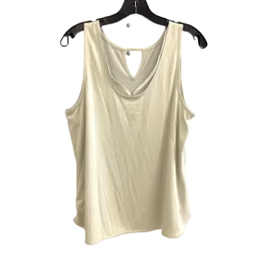 Athletic Tank Top By Peach In Green, Size: L