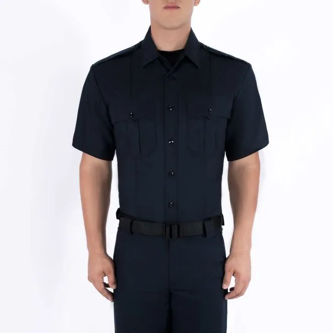 BLAUER  SHORT SLEEVE RAYON SHIRT