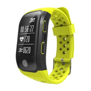 Bluetooth GPS Tracker Wristband IP68 Waterproof Smart Bracelet Heart Rate Monitor  Fitness Tracker Smart Band