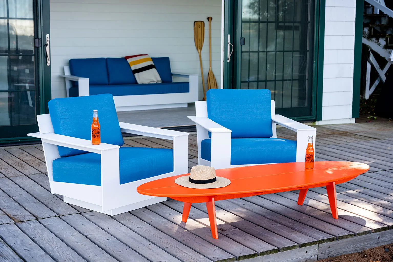 Bolinas Surfboard Coffee Table