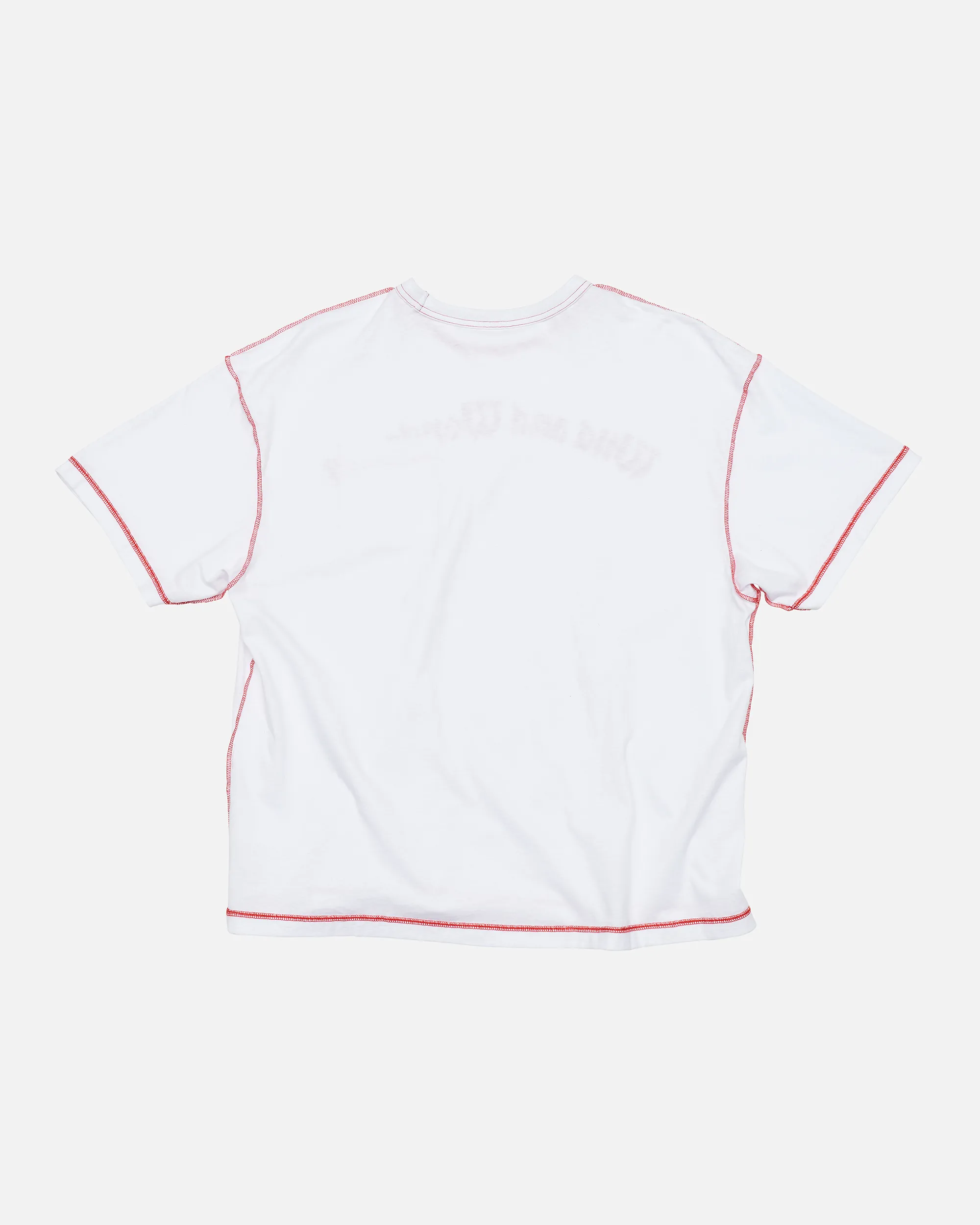 Box T-Shirt - White / Red