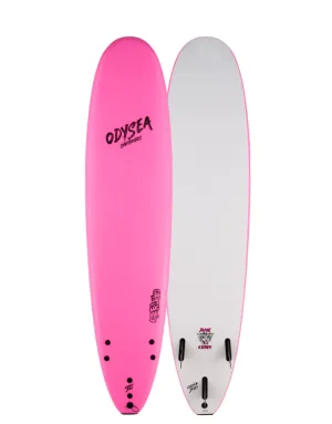 Catch Surf Odysea 8'0 Log Basic Jamie O'Brien Surfboard - Hot Pink