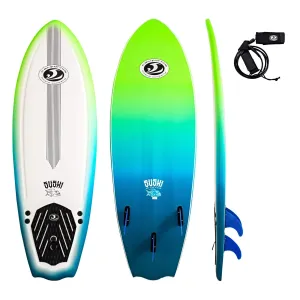 CBC 5'8" Sushi Foam Surfboard Soft Top