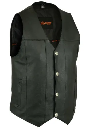 DS141 Men's Single Back Panel Concealed Carry Vest (Buffalo Nickel Sn