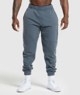 Gymshark Power Washed Joggers - Titanium Blue