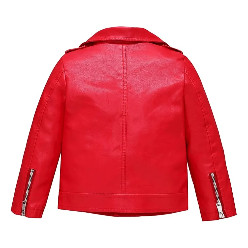 Kid Motorcycle Leather jacket