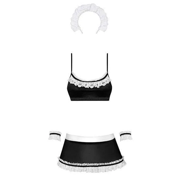 Obsessive - Dusty Maid Costume S/M (Black)