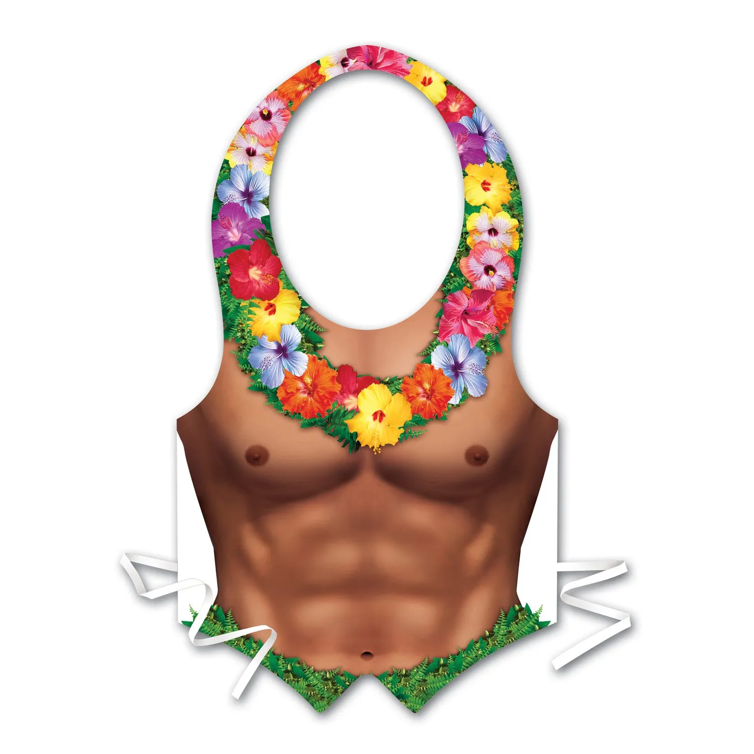 Plastic Hula Hunk Vest