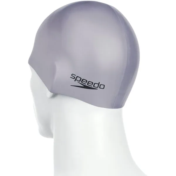 Speedo Plain Moulded Silicone Cap