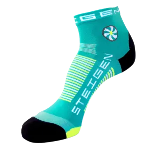 Steigen - Quarter Length Running Socks - Seaside