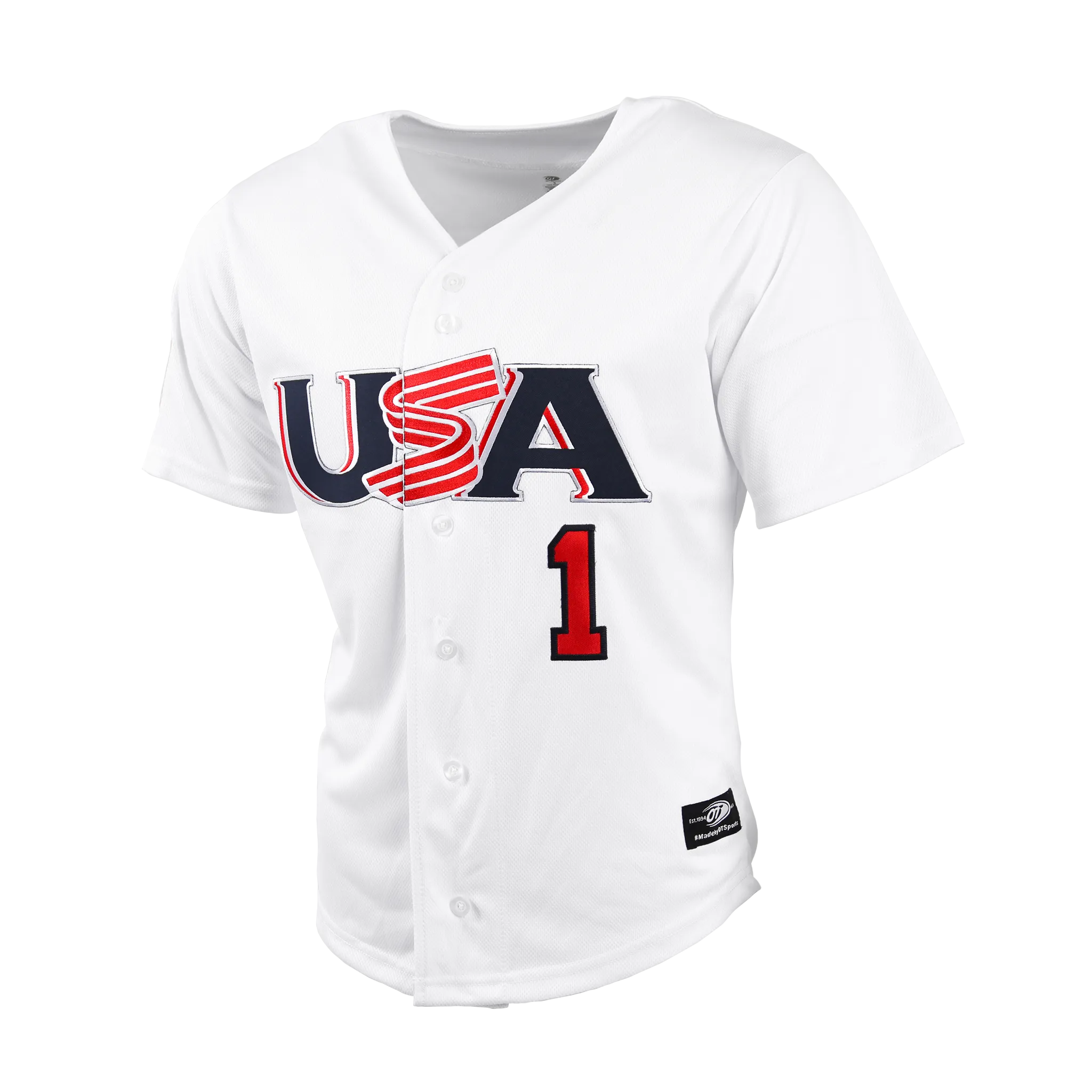 USA Baseball Replica Home Jersey