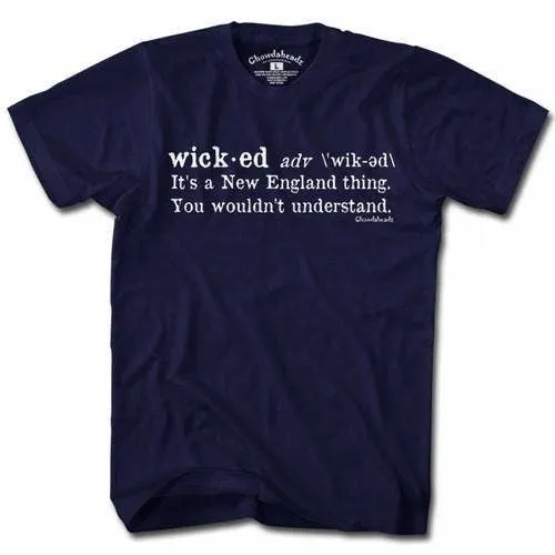 Wicked Definition T-Shirt | Unisex / 2XL / Navy